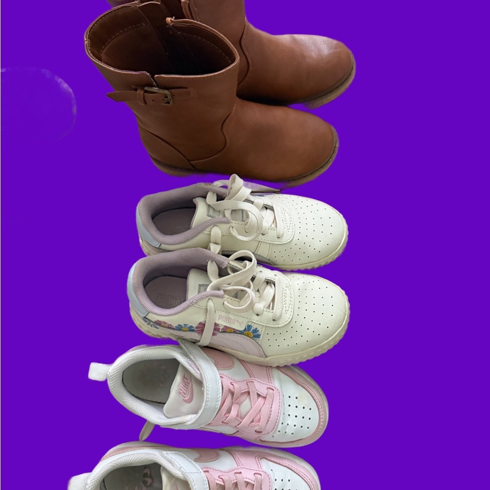 Skechers Brown Kids Boots